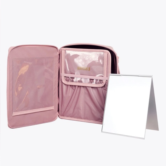 BÉIS | NWT The Cosmetic Case in Atlas Pink - Picture 3 of 6